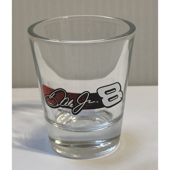 Nascar 2004 Dale Earnhardt Jr # 8 Shot Glass Barware RARE 1oz - Picture 2 of 11